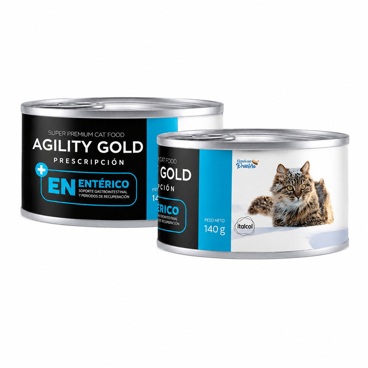 Alimento Húmedo Agility Gold Gastroentérico para Gatos Lata 140 g